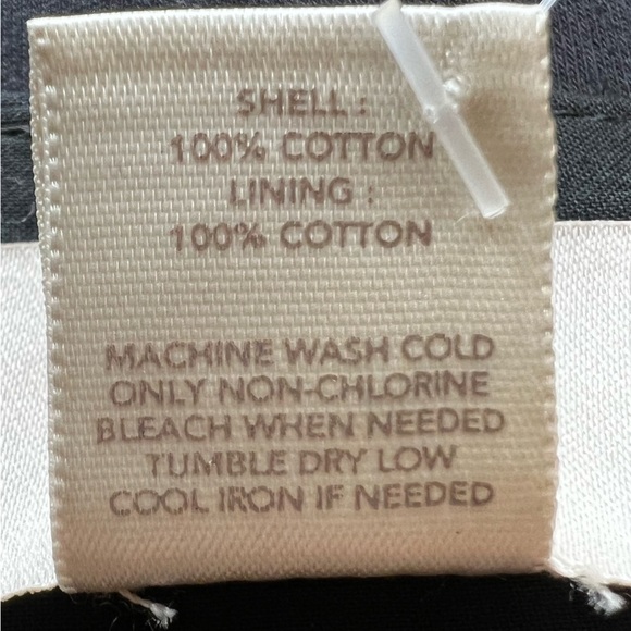 ANN Taylor Loft Black With Beige Lining Eyelet Skirt - Size 8, New With Tag - Picture 4 of 6